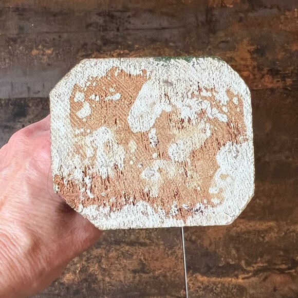 Lot of 3 Handmade Christmas Primitives Raggedy Santa/Wooden Snowman/Wooden Santa - Picture 9 of 15